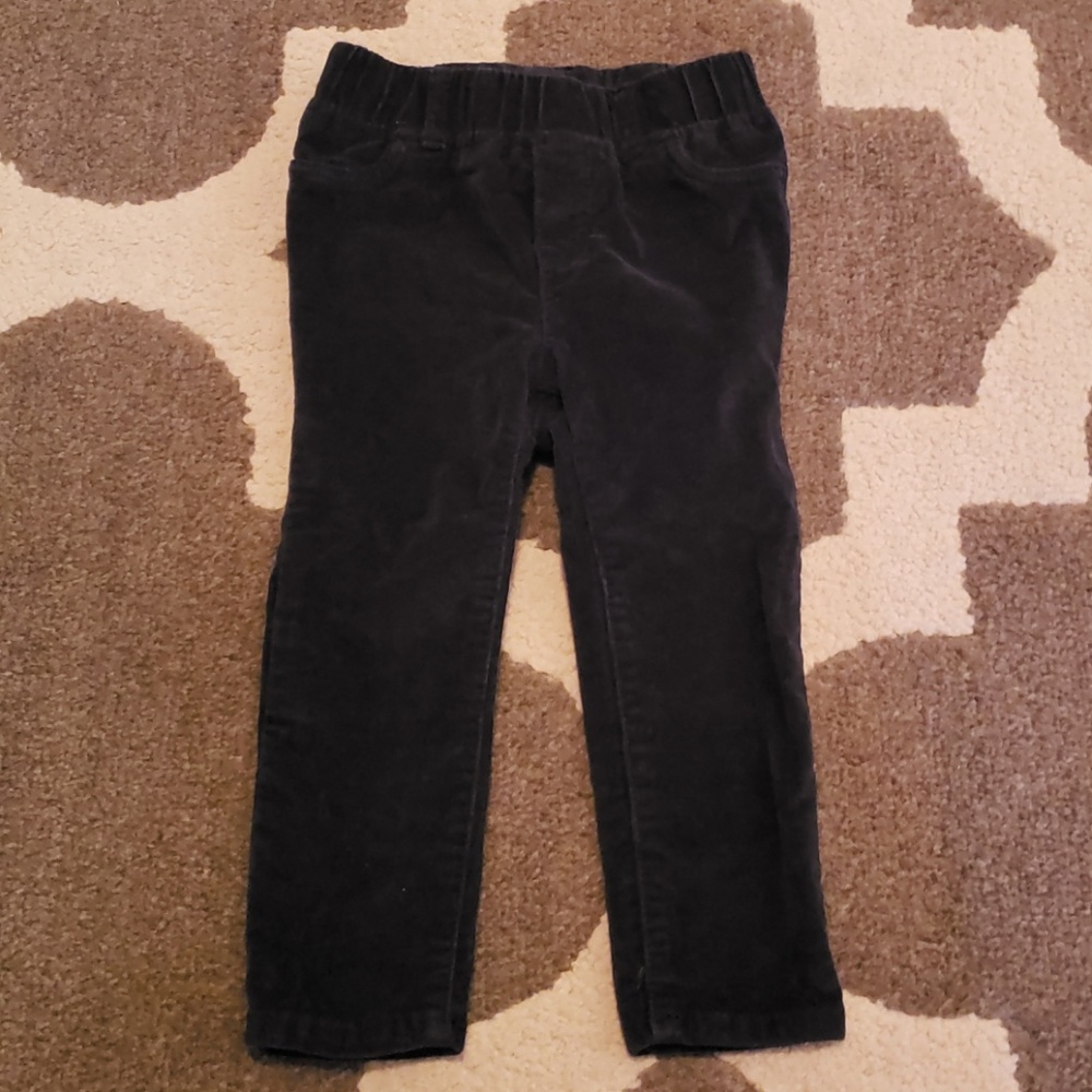 5/$20  Gap size 2 years black courdoroy pants